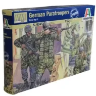Italeri 1/72 Niemieccy Spadochroniarze Figurka wojskowa do sklejania