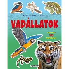 Jak ciekawy jest świat... Zeszyt z naklejkami dzikich zwierząt
