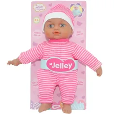 Lalka Jelley w paski 25cm