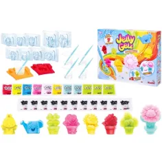 Jelly Gelz Flower Deluxe kreatywny zestaw do robienia figurek z żelatyny - Simba Toys zdjęcie 2