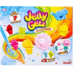 Jelly Gelz Flower Deluxe kreatywny zestaw do robienia figurek z żelatyny - Simba Toys