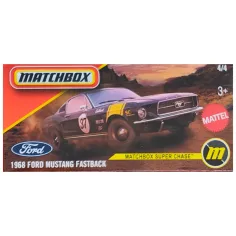 Matchbox: Samochód 1968 Ford Mustang Fastback w pudełku 1/64 - Mattel