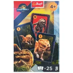 Jurassic World Czarny Piotr gra karciana - Trefl