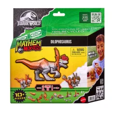 Jurassic World: Mayhem Mix-Ups DIY Mutant Dino Dilophosaurus - Mattel