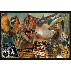 Jurassic World puzzle 2x200 elementów - Trefl zdjęcie 2