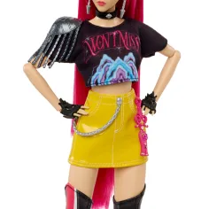 K-Pop Demon Hunter: Mira lalka modowa z bronią – Mattel zdjęcie 5