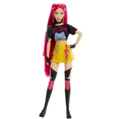 K-Pop Demon Hunter: Mira lalka modowa z bronią – Mattel zdjęcie 6