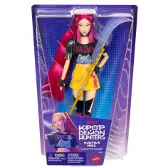 K-Pop Demon Hunter: Mira lalka modowa z bronią – Mattel