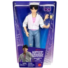 K-Pop Demon Hunter: Saja Boys Jinu lalka modowa z akcesoriami – Mattel zdjęcie 1