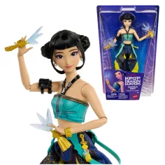 K-Pop Demon Hunter: Zoey lalka modowa z bronią – Mattel zdjęcie 2