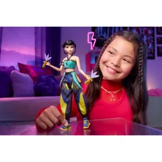 K-Pop Demon Hunter: Zoey lalka modowa z bronią – Mattel zdjęcie 3