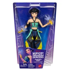 K-Pop Demon Hunter: Zoey lalka modowa z bronią – Mattel zdjęcie 1
