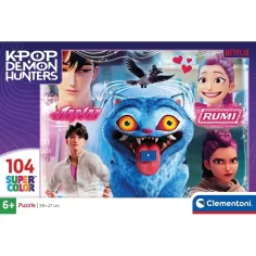 K-Pop demonłowcy Derpy i przyjaciele 104-elementowa układanka SuperColor – Clementoni zdjęcie 1