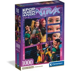 K-Pop Łowcy Demonów - Z plakatem 1000 elementów - Clementoni