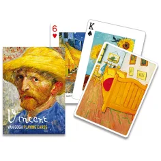 Karty rummy Vincent van Gogh 55 kart - Piatnik