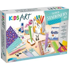 Kids Art: Super Stationery Kit kreatywny zestaw do zabawy - Lisciani