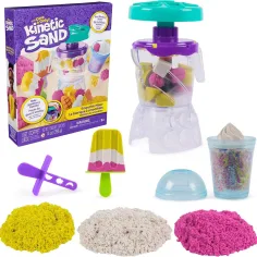 Kinetic Sand: Mikser do smoothie 396g z piaskiem modelarskim - Spin Master
