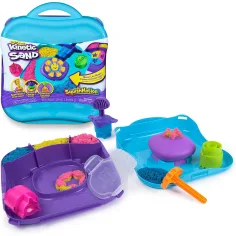 Kinetic Sand: plastelina piaskowa SquishMotion 454g - Spin Master zdjęcie 3