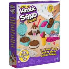 Kinetic Sand: Zestawy do robienia lodów z piasku kinetycznego 454g - Spin Master