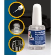 Klej do modeli Italeri z pędzelkiem 15 ml – z cienkim pędzelkiem