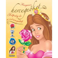 Przyklej księżniczki! - Książka z naklejkami Piękna i Bestia
