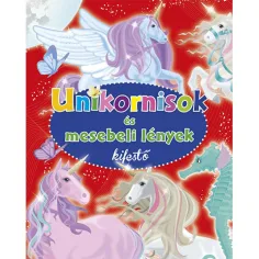 Kolorowanka jednorożców i bajkowych stworzeń