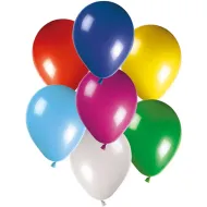 Kolorowe dmuchane balony – zestaw 50 sztuk