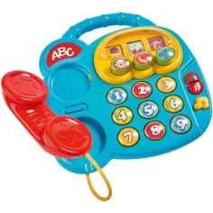 ABC kolorowy telefon z efektami świetlnymi i dźwiękowymi - Simba Toys