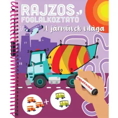 Kolorowy zestaw kreatywny - Świat pojazdów