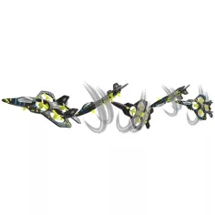 KOO: Kinchika 043 czterowirnikowy zdalnie sterowany myśliwiec zdjęcie 5