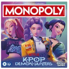 KPop Demon Hunters Monopoly – gra planszowa - Hasbro zdjęcie 1