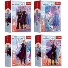 Kraina Lodu 2: Anna i Elsa 54-elementowa mini układanka 1szt - Trefl