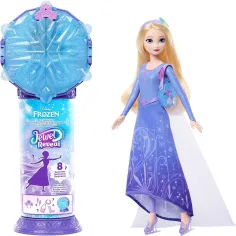 Kraina Lodu: Kryształowy Zestaw Niespodzianka - Elsa w Krainie Lodu 2 - Mattel