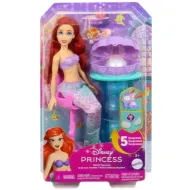Księżniczki Disneya: Ariel Zestaw niespodzianka z perłową magią – Mattel