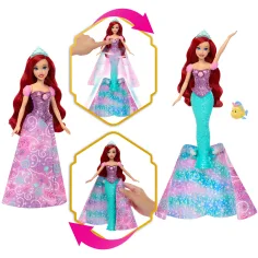 Księżniczki Disneya - Magiczna Przemiana Ariel - Mattel zdjęcie 3