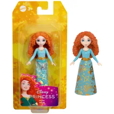 Księżniczki Disneya: Mini Księżniczka Merida lalka w świetlną spódnicę - Mattel