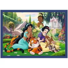 Księżniczki Disneya - puzzle 4 w 1 4 x 88 sztuk - Trefl zdjęcie 3
