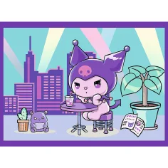 Kuromi dni 4 w 1 puzzle - Trefl zdjęcie 5