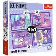 Kuromi dni 4 w 1 puzzle - Trefl