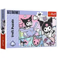 Kuromi supersłodkie przygody 30-elementowe puzzle - Trefl