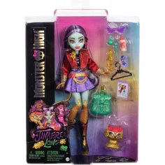 Lalka Monster High - Lalka Jinafire Long z akcesoriami - Mattel