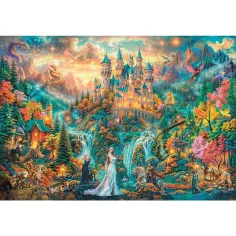 Legendy ukrytego magicznego królestwa 2000 elementów puzzli – Clementoni zdjęcie 2