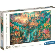 Legendy ukrytego magicznego królestwa 2000 elementów puzzli – Clementoni zdjęcie 1