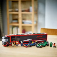 LEGO® City: Ciężarówka F1® z samochodami RB20 i AMR24 F1® (60445) zdjęcie 3