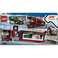 LEGO® City: Ciężarówka F1® z samochodami RB20 i AMR24 F1® (60445) zdjęcie 5