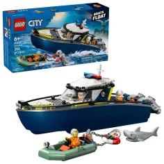LEGO® City: Pościg policyjną łodzią (60456)