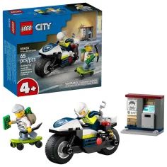 LEGO® City: Pościg motocyklem policyjnym (60455)