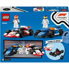 LEGO® City: F1®-owe samochody wyścigowe Williams Racing i Haas F1® (60464) zdjęcie 5