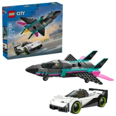 LEGO® City: Samolot vs. samochód (60489)