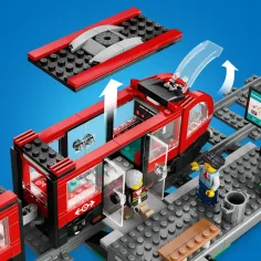 LEGO® City: Tramwaj i przystanek w mieście (60423) zdjęcie 7
